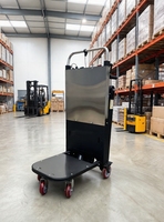 Vente directe usine : Chariot électrique pliable à chenilles pour la montée d'escaliers, capacité 400 kg, type pneumatique
