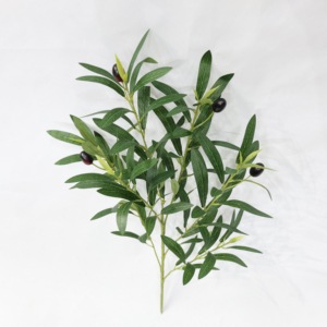 Grande plante de simulation d'<span class=keywords><strong>olivier</strong></span> vert Décoration de <span class=keywords><strong>pot</strong></span> en plastique <span class=keywords><strong>pour</strong></span> le salon Arbre artificiel de qualité supérieure - Product Image 4