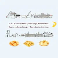 Price of Potato Chips Production Line for Making Snacks