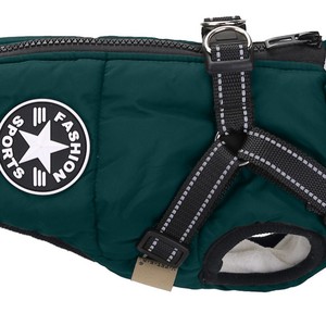 Guangzhou factory sells hot-selling autumn and winter fashionable warm cotton-padded jackets for <b>cats</b> and dogs, double-sided - Product Image 4