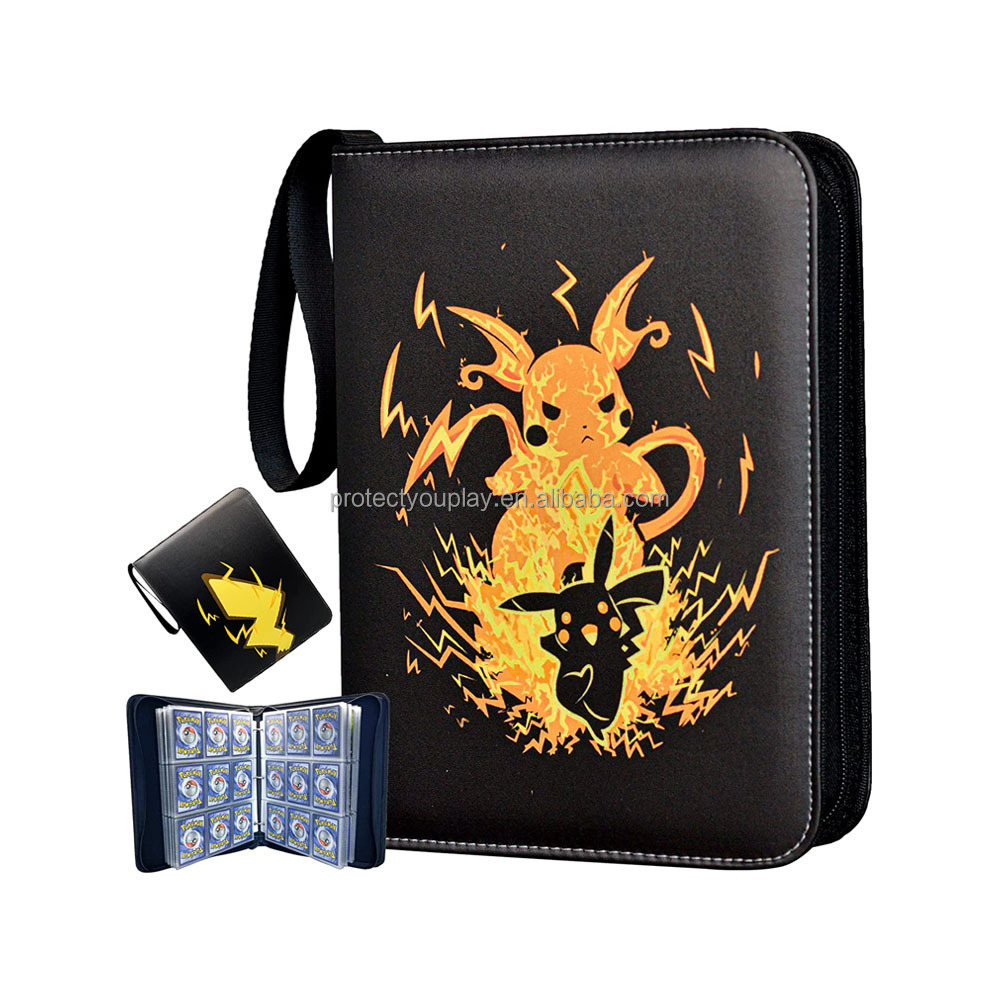 yellow card binder 2-Pocket Card Binder for ECLIPSE Easy Shuffle Protector Sleeves main image 0
