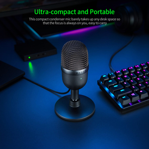 <span class=keywords><strong>Mini</strong></span> micrófono <span class=keywords><strong>Razer</strong></span> Seiren para transmisión de juegos con filtro Pop, montaje de choque y reducción de ruido, micrófono de condensador, portátil/ordenador - Product Image 4