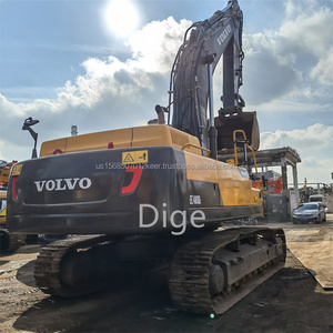 Grande pelleteuse Volvo EC480D d'occasion japonaise originale en vente avec de faibles heures de travail, pelleteuse d'occasion - Product Image 2