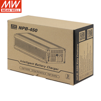 Chargeur de batterie MEANWELL NPB-450-12/24 450W à sortie unique avec CANBUS pour batteries au plomb-acide et au lithium, garantie de 3 ans