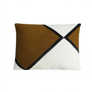 Último diseño de lana hecho a mano Crewel bordado Cadena de lana cosida funda de almohada para sofá sala de estar producto de Venta caliente ITHL - Product Image 1