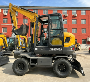 Nouvelle pelle sur pneus XE60WGA de 6 tonnes : Arrêtez de perdre du temps de transport, rapide, mobile, puissante, fiable, directement de l'usine - Product Image 3