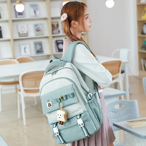 Custom Logo Nylon College Student New Designer Waterproof <strong>Cheap</strong> Fashion Cool Travel Student School Laptop <strong>Backpack</strong> for Teens - Product Image 6