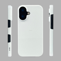 Coque de téléphone personnalisée par sublimation 3D, motif sur mesure, en PC rigide, transfert thermique, impression intégrale des bords, finition brillante ou mate pour iPhone 17