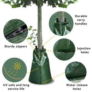 Paquete de 12 Bolsas de Riego Lento para Árboles - Bolsas de Riego Automático por Goteo con Cierre de 20 Galones para Árboles Recién Plantados y Trasplantados - Product Image 2
