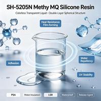 Résine de silicone méthylique SH-5205N, adjuvant de tenacité idéal pour les adhésifs sans transfert (PSA), l'isolation des moteurs de classe H et le caoutchouc de silicone transparent