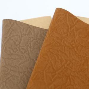 <span class=keywords><strong>Cuir</strong></span> synthétique écologique en PU de 0,8 mm avec texture gaufrée en tissu Yangbuck pour la fabrication de chaussures - Product Image 2