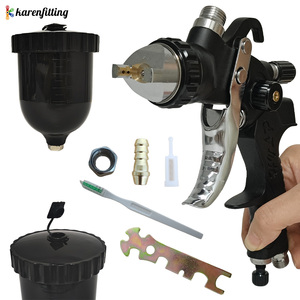 Pistola de Pulverización KAILUN OEM con Boquilla de 1.4 mm, Alimentación por Gravedad, Negra, 500 ml, Aleación de Aluminio para Uso Automotriz y Decorativo -001 - Product Image 3