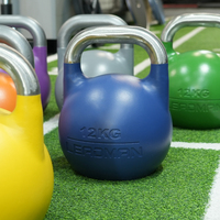 Kettlebell de compétition pour les salles de sport commerciales, entraînement de force, entraînement fonctionnel, équipement d'entraînement professionnel
