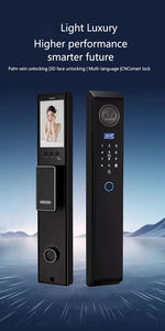 Cerradura Inteligente Glomarket Tuya con Reconocimiento Facial 3D para Puerta de Acero, Equipada con Sistema de Intercomunicación Activo Multi-idioma - Product Image 2