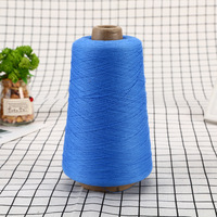 32 fils à 2 plis 100% coton pour tricot à la main coton brossé teint pour chaussettes chandails vêtements cols broderie