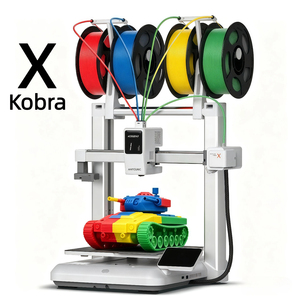 เครื่องพิมพ์สามมิติ EU Kobra X 4 หลายสี พิมพ์เร็วและง่ายด้วยคลิกเดียว เครื่องพิมพ์สามมิติความเร็วสูงสำหรับผู้เริ่มต้นและเด็ก - Product Image 1