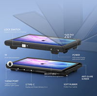 Eloam-Moniteur de jeu portable EL-P1 Plus 13.3 pouces, 60Hz, écran IPS 1080P, extension d'écran d'ordinateur portable, double moniteur pour ordinateurs portables