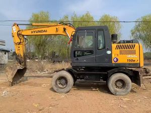 รถขุดล้อยี่ห้อฮุนได รุ่น 150W-7 มือสอง พร้อมมอเตอร์ เครื่องยนต์ เกียร์ ปั๊ม และ PLC  ฮุนได 150W-9 R150W-7 210W-7 ราคาถูก - Product Image 3