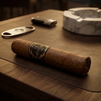Étiquettes personnalisées faites à la main pour bandes de cigares, marque privée, personnalisation OEM, estampage à chaud or/argent, vernis sélectif UV, mélange Nicaragua vieilli