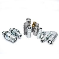 7246790 7246791 Coupleur hydraulique à connexion rapide mâle et femelle à face plate pour chargeuse S16 S18 E20