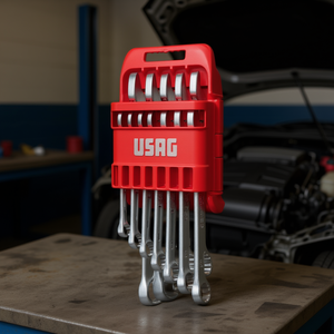 Juego de llaves combinadas Usag de 6 piezas, kit de herramientas de acero métrico para reparación automotriz - Product Image 3