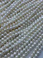 Perles d'eau douce naturelles Edwin, forme pomme de terre, 7-8 mm, couleurs blanc, rose, violet, qualité AA/Aaa, certifiées BEIJING CUG pour la bijouterie