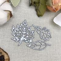 Matrice de découpe en métal en forme de feuille creuse pour albums photo DIY, boîtes cadeaux, cartes en papier, cartes de vœux et scrapbooking