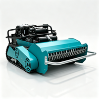 Tondeuse à gazon industrielle 22HP 420cc la plus vendue avec télécommande sans fil, moteur diesel/essence et composants essentiels