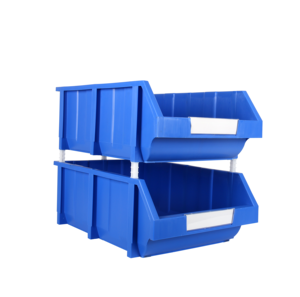 <span class=keywords><strong>Blu</strong></span> Heavy Duty Impilabile <span class=keywords><strong>In</strong></span> <span class=keywords><strong>Plastica</strong></span> di Piccole Parti di Contenitori di Stoccaggio - Product Image 6