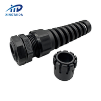 IP68 étanche Nbr Epdm caoutchouc fil Protection Cordgrip plastique anti-traction spirale presse-étoupes