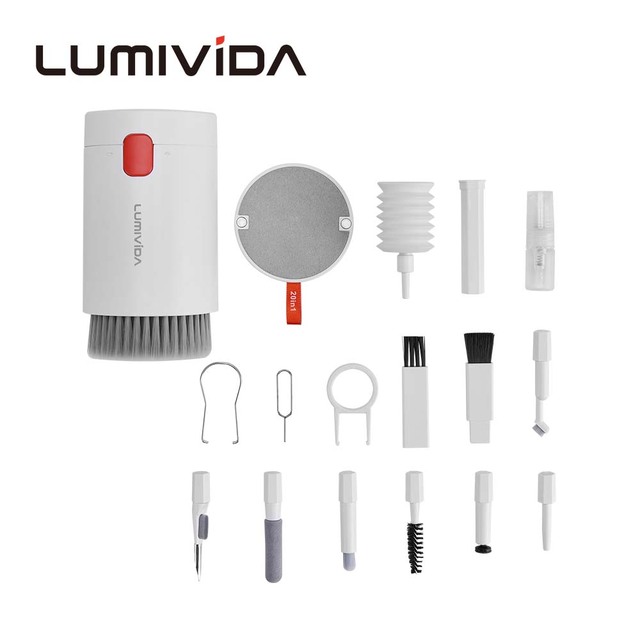 Portable 20 in 1 All in One Screen Duster Cleaner Kit Multifunctional Display Touchscreen Duster Cleaner