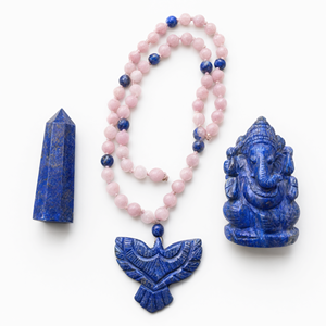 Elegancia Divina: Ganesha de Lapislázuli, Phoenix Mala y Meditation Point - Especial Día de la Mujer - Product Image 2