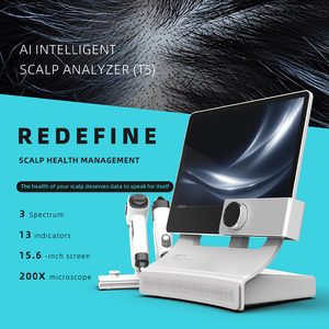Máquina Analizadora de Cuero Cabelludo Inteligente T5 con Pantalla HD de 15.6 Pulgadas, Detección Multiespectral, Comprobación de Folículos Capilares, Grasa, Caspa y Pérdida de Cabello - Product Image 4