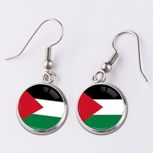 Fabricant de <span class=keywords><strong>boucles</strong></span> <span class=keywords><strong>d</strong></span>'<span class=keywords><strong>oreilles</strong></span> avec carte du drapeau de la Palestine <span class=keywords><strong>Boucles</strong></span> <span class=keywords><strong>d</strong></span>'<span class=keywords><strong>oreilles</strong></span> pendantes avec <span class=keywords><strong>cabochon</strong></span> en cristal et <span class=keywords><strong>d</strong></span>ôme <span class=keywords><strong>pour</strong></span> filles - Product Image 4