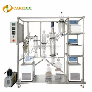 Kit de destilación de trayectoria corta, sistema de destilación Molecular al vacío a escala de laboratorio