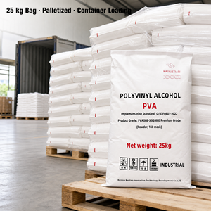 PVA 2488 088-50 Poudre d'alcool polyvinylique soluble à l'eau froide pour enduit mural intérieur, plâtre et mortier à base de ciment - Product Image 1