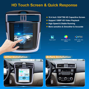 Autoradio avec écran tactile Android 10,4 pouces pour Nissan Tiida 2015- Navigation GPS <span class=keywords><strong>Bluetooth</strong></span> WiFi - Product Image 2