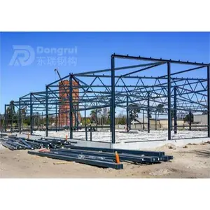 40 x 100 metal building steel structure warehouse shed building prefab structural steel pipes workshop
