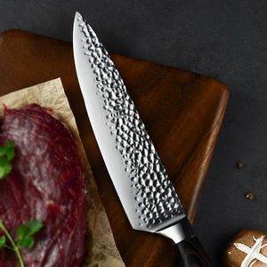 سكاكين طاه عالية الكربون من الفولاذ المقاوم للصدأ 8 بوصة حادة مع مقبض مريح - Product Image 3