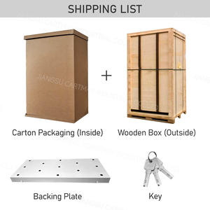 ארון אחסון כימיקלים בטיחותי מפלדה עם דירוג אש של 90 דקות של קארטמיי, עם אטמים עמידים בפני אש - Product Image 2