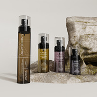 Flacon pulvérisateur de luxe personnalisé pour soins de la peau, 50 ml, 100 ml, avec pompe, pour brume corporelle et cosmétiques, marque privée