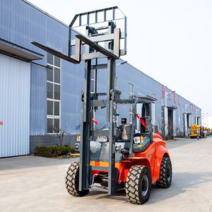 Carretilla elevadora diésel multiusos de alta resistencia de 3-6 toneladas con 4WD para carretilla elevadora todoterreno integrada de barro para granja de fábrica - Product Image 2