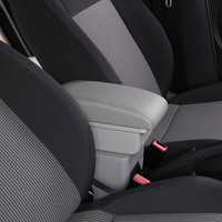 Boîte d'accoudoir ABS avec USB et porte-gobelet pour Renault Duster 2010-2018 - Accessoire de rangement intérieur