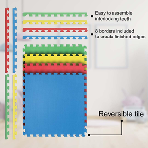 แผ่นปูพื้น PVC ป้องกันไฟฟ้าสถิตย์แบบประกบกันได้ - Product Image 2
