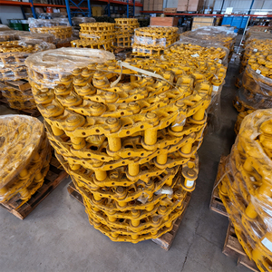 Ensemble de chaînes de chenilles d'excavatrice de haute qualité en gros, groupes de maillons de chenilles PC200 PC220, pièces de train de roulement pour Komatsu <span class=keywords><strong>Volvo</strong></span> CAT - Product Image 5