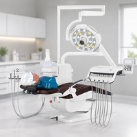 Système de caméra dentaire MedFruition monté sur chaise, 4K en option, zoom optique 30X, lumière chirurgicale LED pour clinique et enseignement en direct