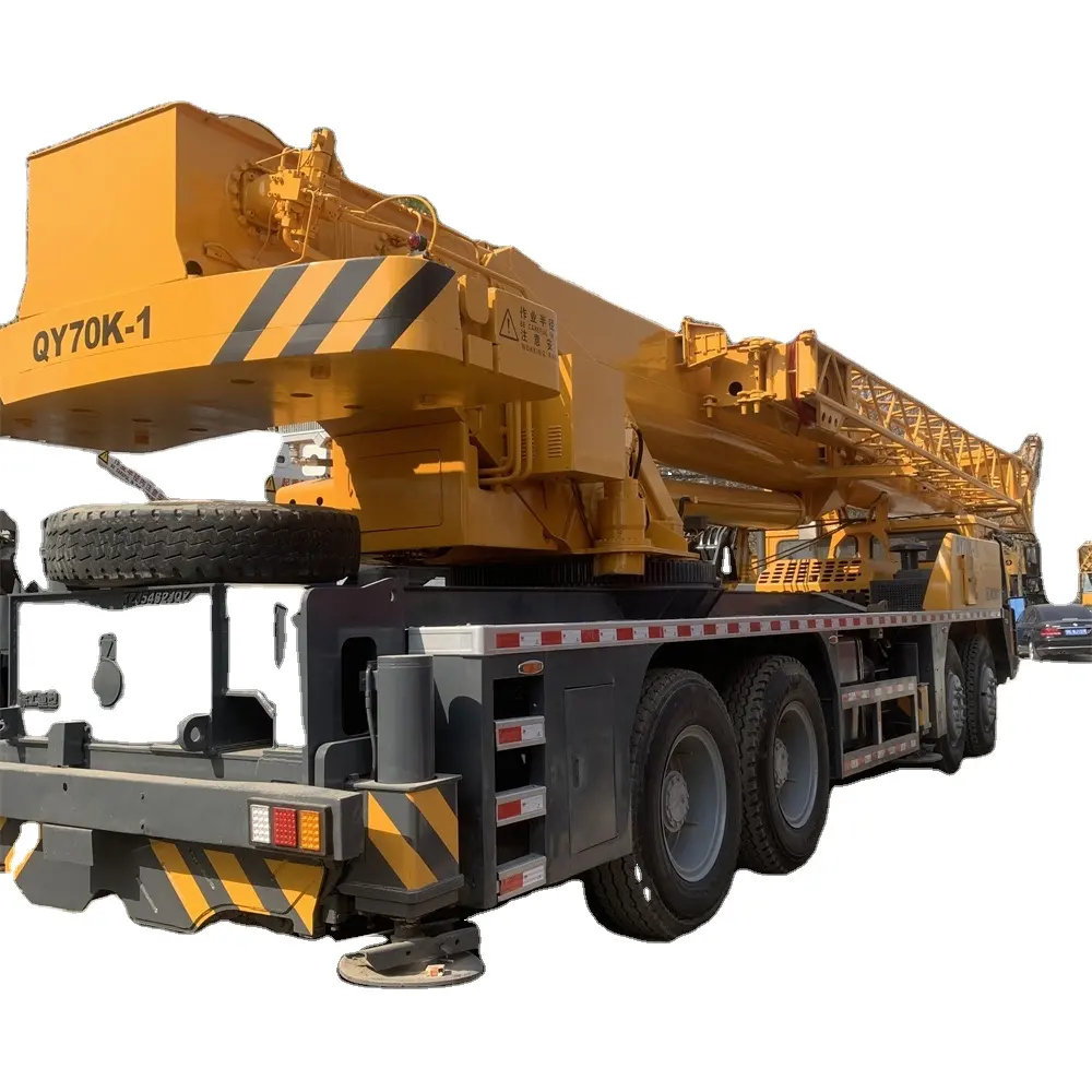 고성능 쉬운 작동 안전 편의 트럭 크레인 유압 크레인 트럭 50 톤 크레인 QY50KC