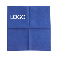 Fabricant de serviettes en papier Airlaid imprimées sur mesure Serviettes de table de haute qualité Serviettes de table colorées avec logo imprimé pour le bar de la maison de l'hôtel