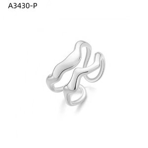 Anillo de Moda Amy Amy A3430, Chapado en Plata 925, Geométrico Moderno, Joyería de Uso Diario para Mujer, Regalo - Product Image 3
