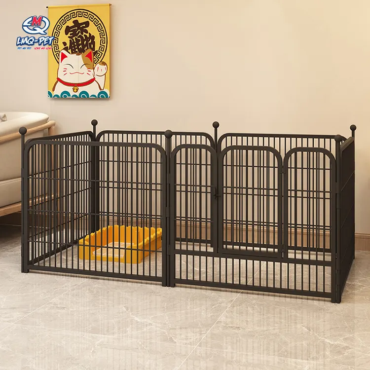 Pet Playpen Dog Fences Playing Kennel Cage Dog House Dog Cat Playpen Outdoor for Animals Pet Fence Indoor Pet Enclosure